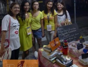 With my sisters and niece.